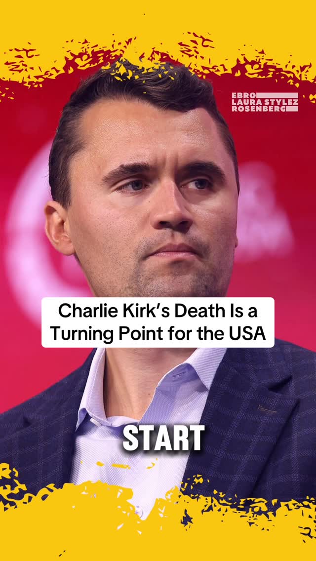 Instagram post by @rosenbergradio for HOT 97. Caption reads: “#CharlieKirk’s D*ath Is A Turning Point For The....