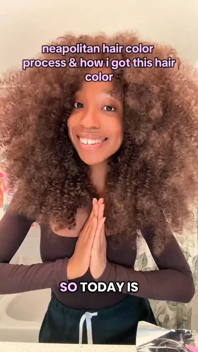 Instagram post by @marythefairie for Arctic Fox Hair Color. Caption reads: a neapolitan ice cream fairy appears on your....