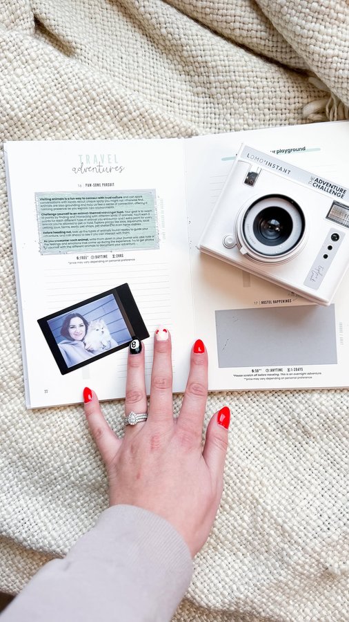 Instagram post by @chevoneco for The Adventure Challenge. Caption reads: #sponsored It was time for mom to do something for....