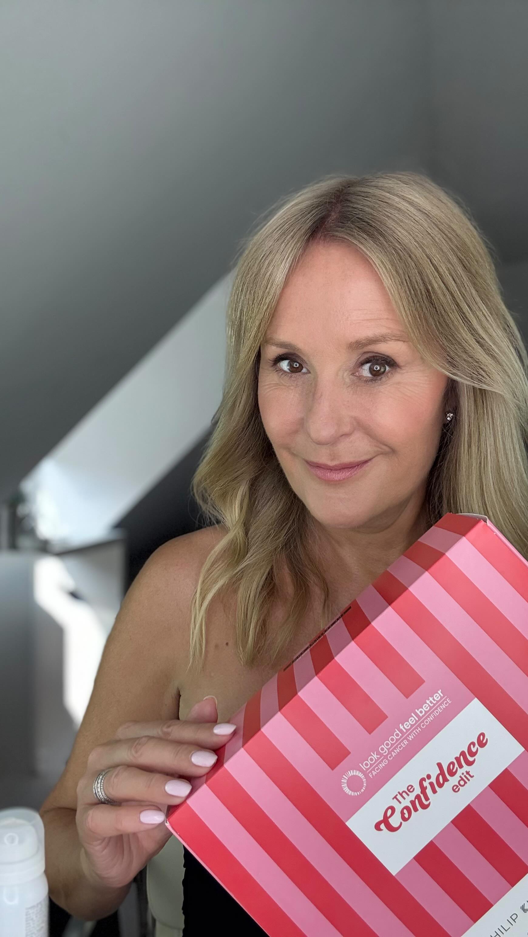 Instagram post by @nadinebaggott for Marc Jacobs. Caption reads: THE @lgfbuk CONFIDENCE KIT BEAUTY BOX 

Such a....