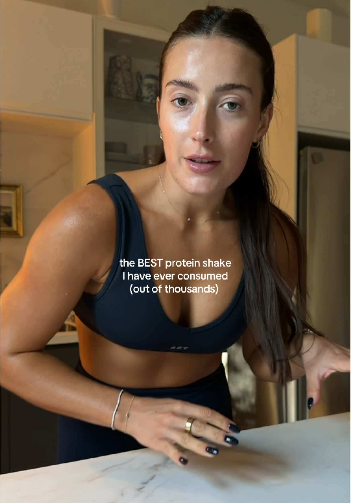 TikTok post by @hauskris for Clean Simple Eats. Caption reads: [...] code HAUSKRIS10 works for 10% off @Clean....