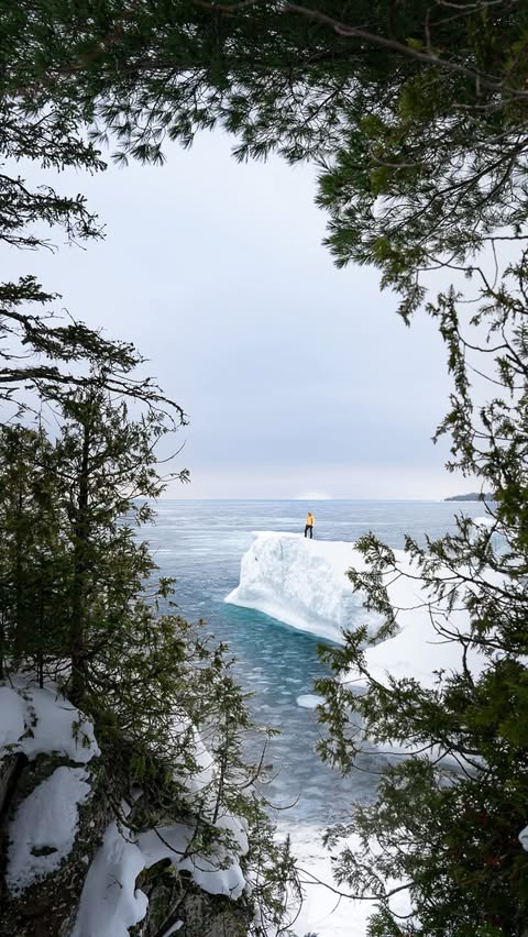 Instagram post by @forestthecanoe for Destination Ontario. Caption reads: This is… Ontario. I know. I didn’t believe it....