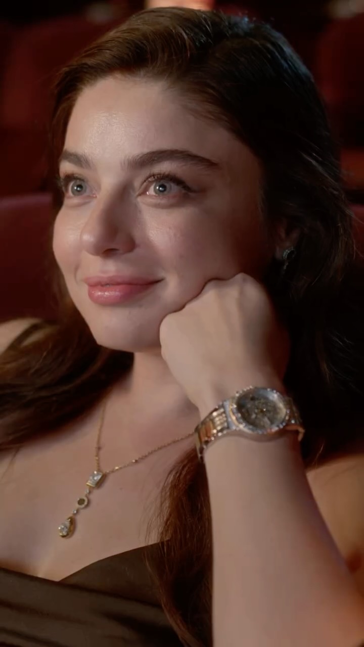 Instagram post by @aycaaysinturan for GUESS Watches. Caption reads: Every smile, every tear, every heartbeat…
They’re....