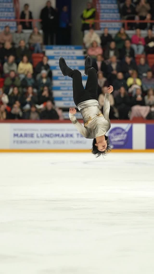 Instagram post by @ivandaniluk for Olympics. Caption reads: We love a good slow mo backflip action 😎....