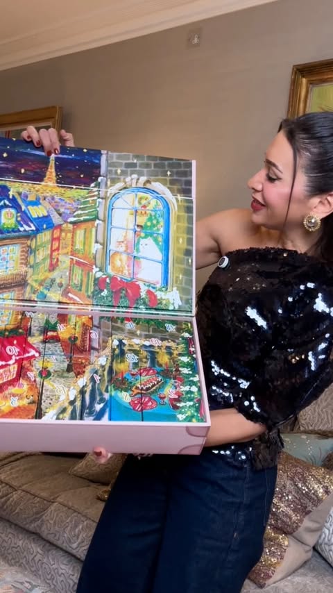 Instagram post by @mayawilliams for PAUL & JOE BEAUTE. Caption reads: The cutest advent calendar and absolutely must....