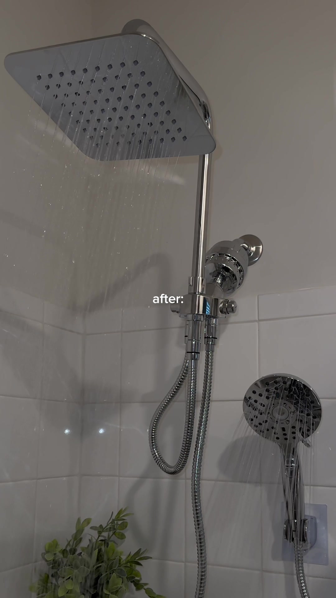 TikTok post by @val.addall for RYAMEN. Caption reads: [...] a spa every time I shower now. 😍🚿 @RYAMEN....