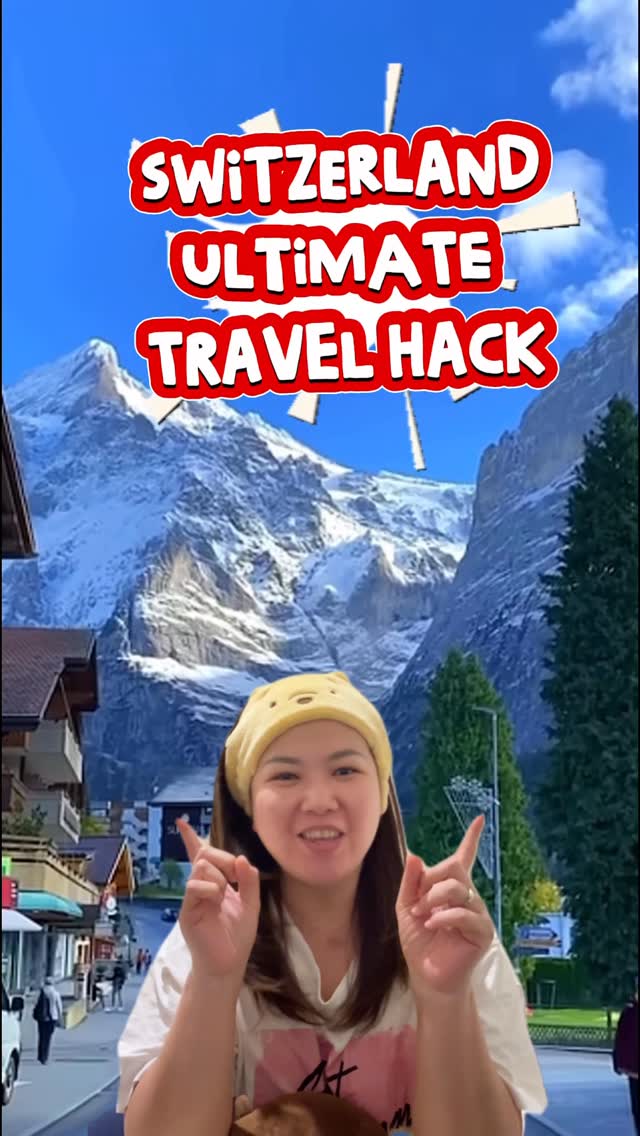 Instagram post by @yennybow for Partipost. Caption reads: 🇨🇭✨ Manifesting my year-end trip to Switzerland....