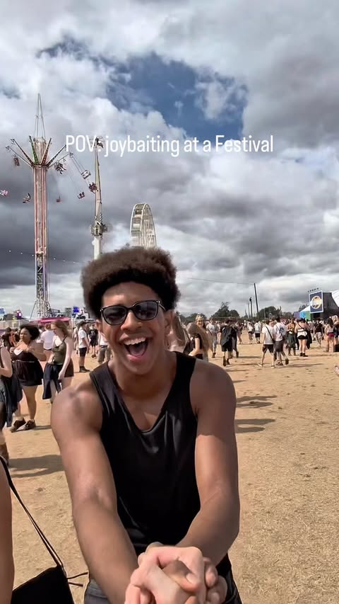 Instagram post by @connorboorepov for Vodafone Group. Caption reads: Connecting @officialrandl with some joy ☺️ AD....