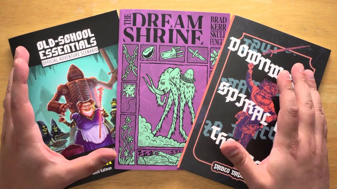 YouTube post by @QuestingBeast for INTO THE AM. Caption reads: The DnD adventures that WotC can't make.