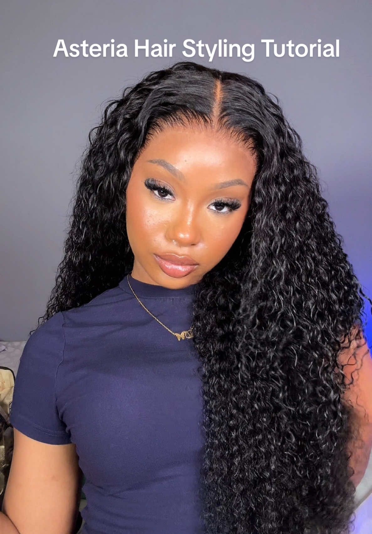 TikTok post by @bonitadesire for Asteria Hair. Caption reads: [...] outcome of this install😍 unit from @Asteria....