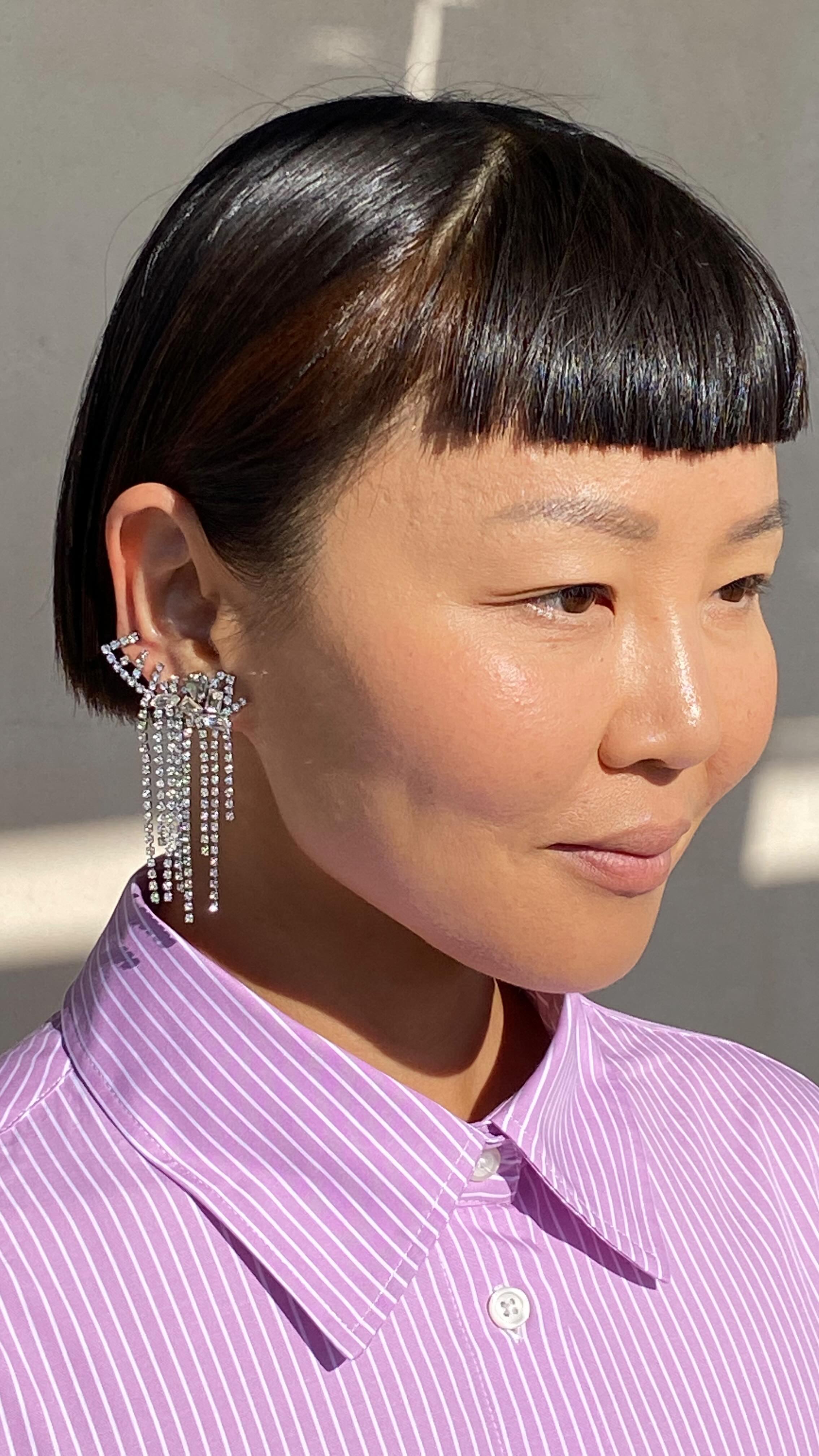 Instagram post by @aliinajun for alexanderwang. Caption reads: Ad.💕⚡️ 
Lately I’ve been enjoying the last....