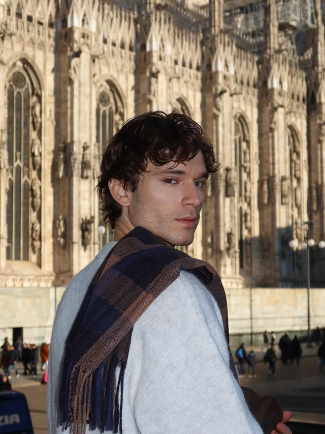 Instagram post by @teo.guerrieri for reserved. Caption reads: My favorite style in my favorite city😌 @reserved....