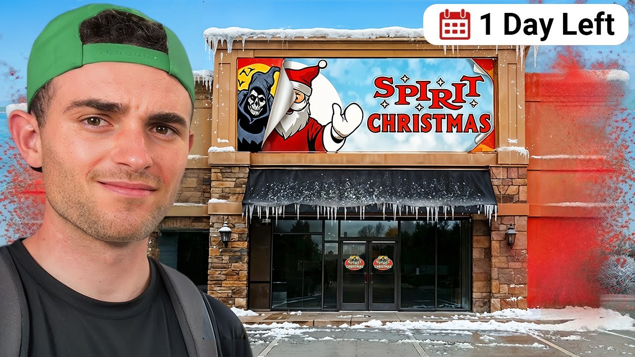 YouTube post by @Sambucha for Grammarly. Caption reads: I Investigated Places That Are Only Open For 1....