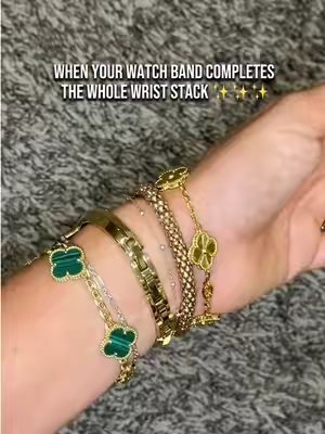 TikTok post by @kelseeeviston for MissAIR. Caption reads: [...] Watch into another piece of ✨ jewelry ✨....