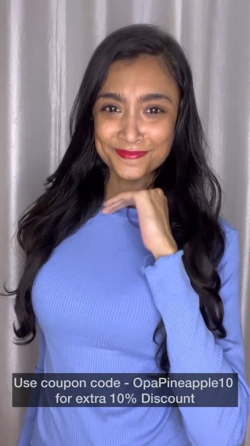 Instagram post by @behara.sweshika for Lotus Botanicals. Caption reads: ✨ Unlock the secret to radiant, smooth, and....