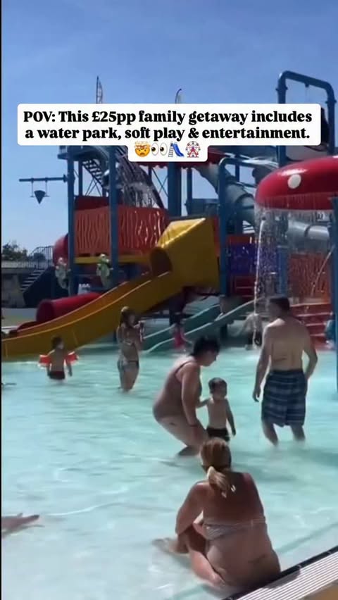 Instagram post by @thomasfamilyadventures_ for Wowcher. Caption reads: Looking for an affordable UK family holiday? 👀....