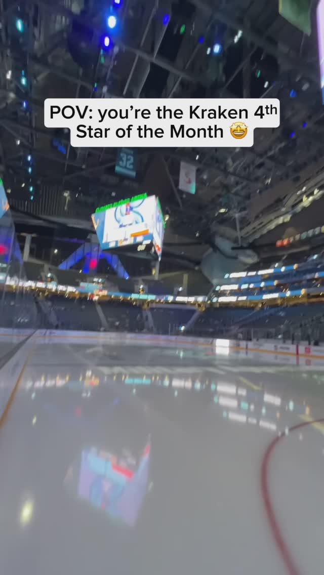 Instagram post by @seattlekraken for Geico. Caption reads: awarding the 4th star to our fans 🫶✨

We’re....