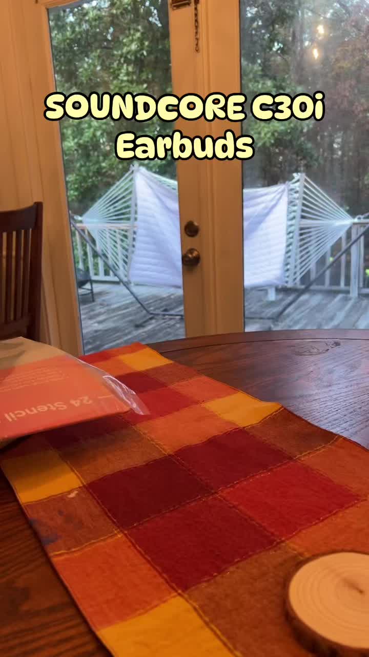 TikTok post by @rubyrubes38 for Soundcore by Anker. Caption reads: [...] @soundcoreofficial @Soundcore.US @soundcore....