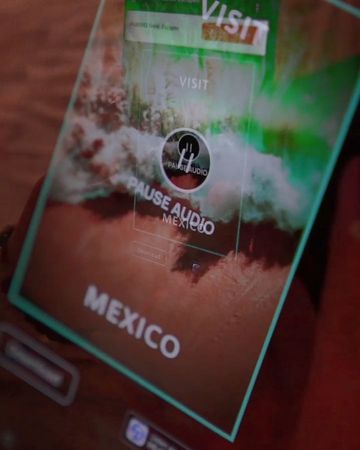 Instagram post by @rawdublin for Huawei Mobile Ireland. Caption reads: My take on a  Sonic Escape to Mexico with the....