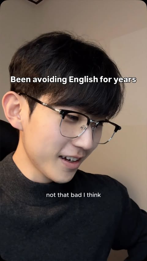 Instagram post by @korean_yijun for Preply. Caption reads: [...] talking with your own duo. sponsored by....