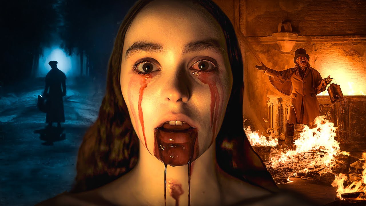 YouTube post by @FrameVoyager for FilmConvert. Caption reads: The DISTURBING Production of Nosferatu (2024).