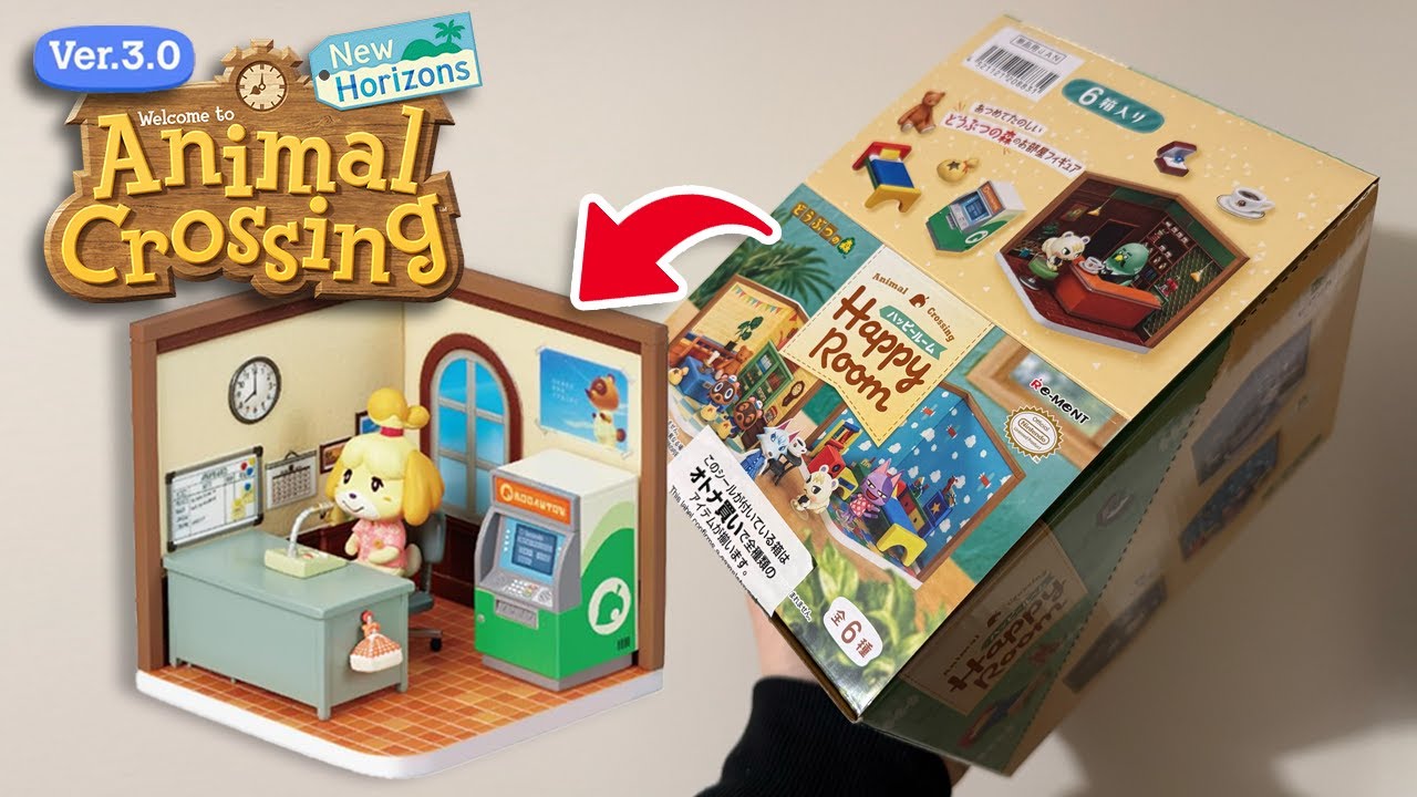 YouTube post by @MayorMori for Vault X. Caption reads: Animal Crossing Happy Room WORTH IT? (Complete....