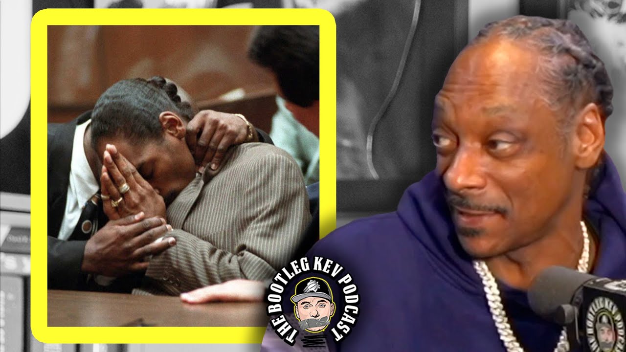 YouTube post by @BootlegKev for Odd Sox. Caption reads: Snoop Dogg on How His Murder Trial Changed The....