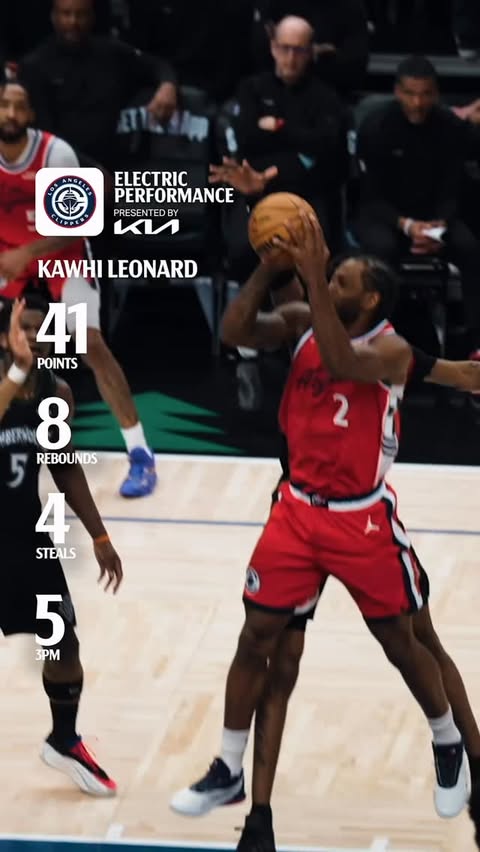 Instagram post by @laclippers for Kia. Caption reads: [...] 🔥 🎯 Electric Performance presented by....