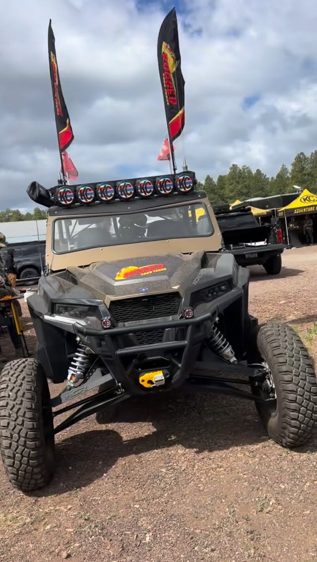 Instagram post by @kchilites for Rugged Radios. Caption reads: Got Hungry Eyes 👀??? This @ruggedradios Taco....