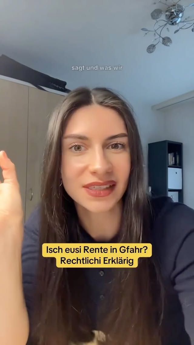 Instagram post by @simsallagym for Migros Bank. Caption reads: [...] #rente #vorsorge #säule3a #migrosbank....
