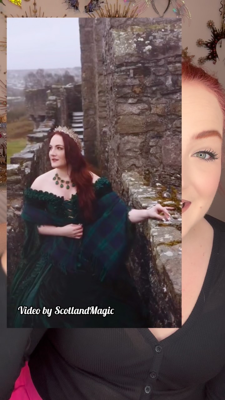 Instagram post by @tallglassofcline for TrovaTrip. Caption reads: Type ‘Scotland’ in the comments and I’ll send you....