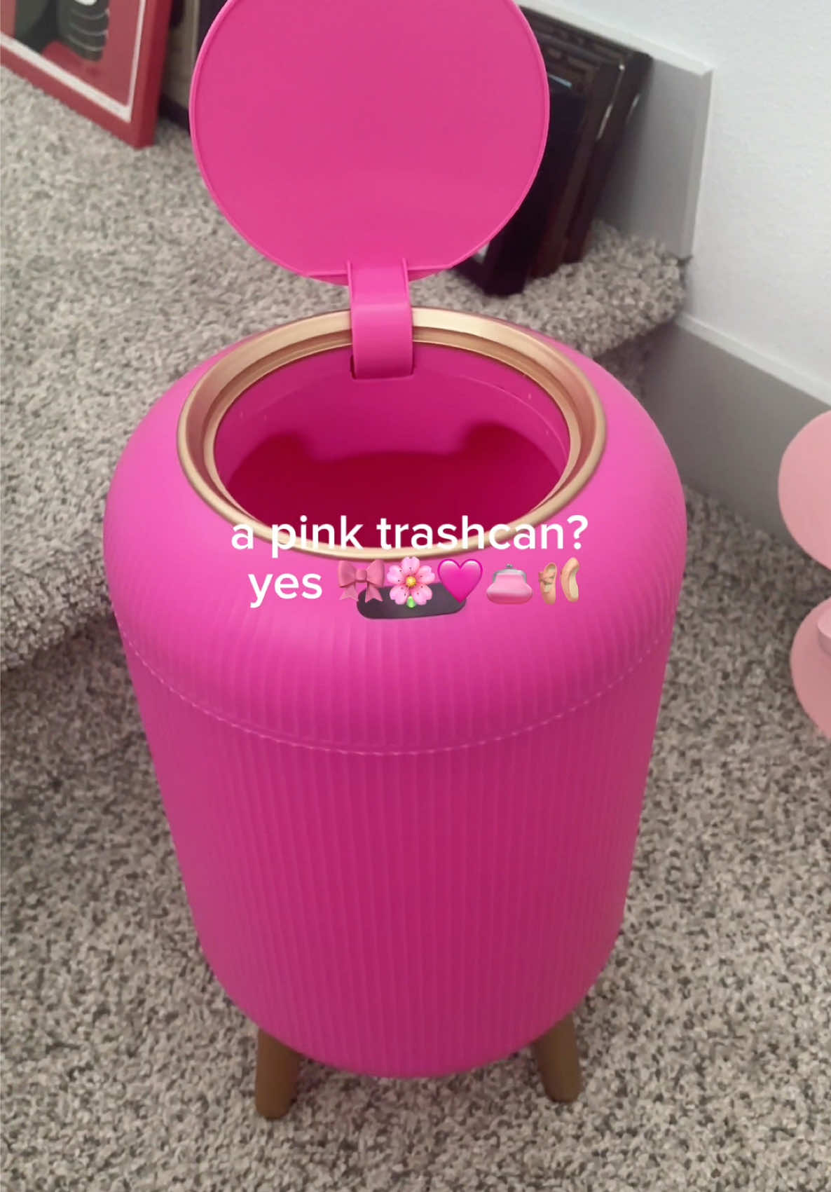TikTok post by @nabeanezzy for Pukom. Caption reads: [...] for your restrooms right? 🤔🌷🩷🩰👛🌸....