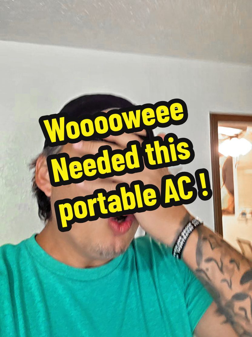 TikTok post by @almostviralagain for Cowsar Appliance. Caption reads: More 100 degree days calls for A @Cowsar Appliance....