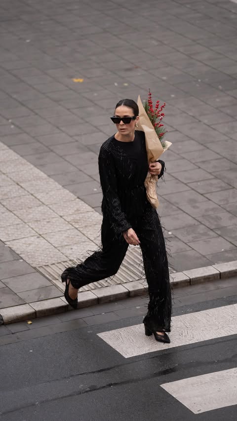 Instagram post by @patriciawirschke for Bonprix. Caption reads: anzeige/ it’s getting festive with @bonprix.