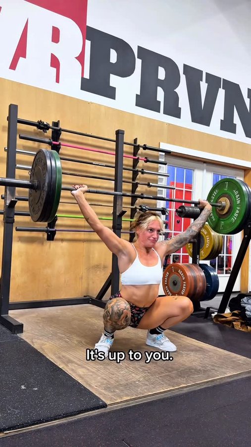 Instagram post by @onethirtythicc for Constantly Varied Gear. Caption reads: Midweek reminder that the world doesn’t owe you....