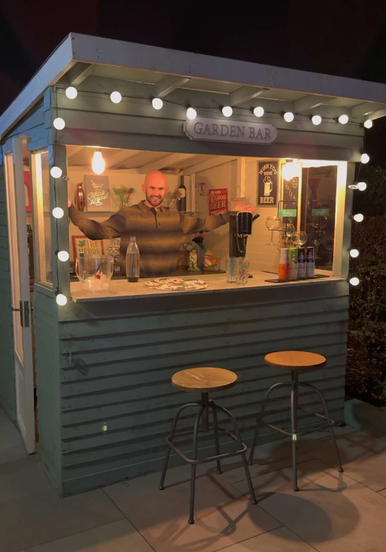 TikTok post by @connormallows1 for SodaStream. Caption reads: [...] turn up uninvited 🙄 Thankfully @Sodastream....