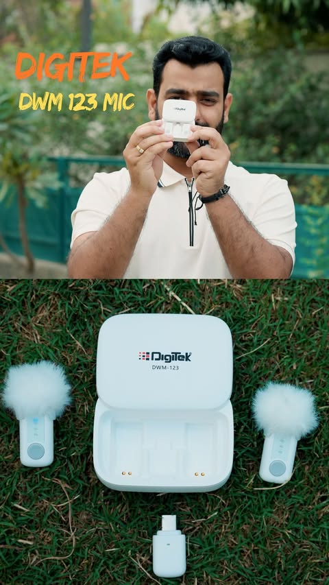 Instagram post by @gryindia for Digitek. Caption reads: [...] Par PRO sound sabke paas nahi hota 👀🎤....