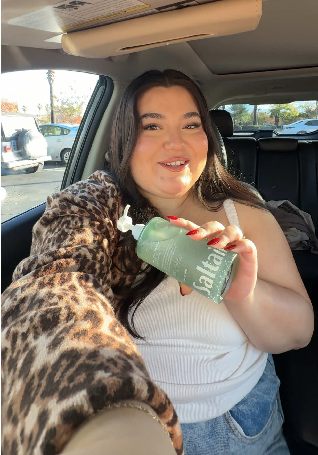 TikTok post by @all.things.jas for Saltair. Caption reads: [...] a daily bodycare routine 👏🏻 build the....