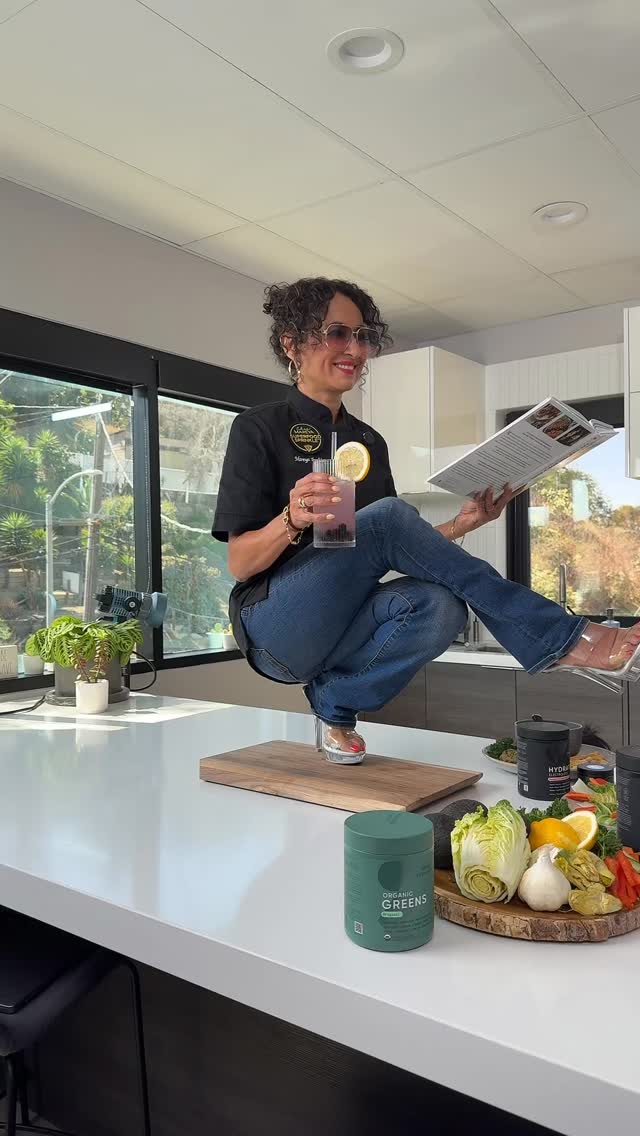 Instagram post by @chefmareya for Sports Research. Caption reads: Balance isn’t about perfection—it’s about finding....