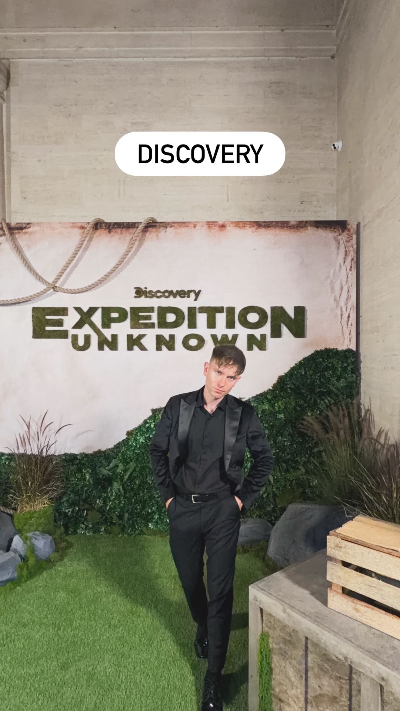 Instagram post by @pashagrozdov for Discovery. Caption reads: 𝐓𝐡𝐢𝐬 𝐠𝐢𝐯𝐞𝐚𝐰𝐚𝐲 𝐢𝐬 𝐧𝐨𝐰....