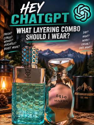TikTok post by @mountainmanfragrance85 for Arabiyat Prestige. Caption reads: [...] @Bujairami Perfumes No limit and @Arabiyat....