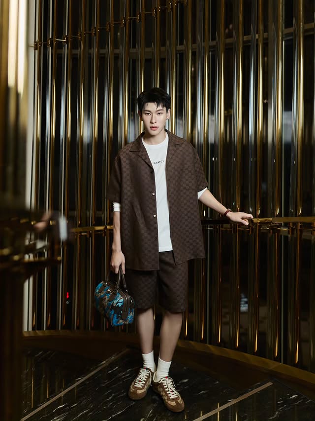 Instagram post by @totogaback for GUCCI. Caption reads: New beginnings....