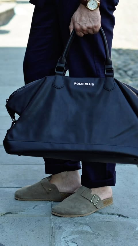 Instagram post by @alessandro.abbatecola for Polo Club. Caption reads: #adv A summer style casual outfit by @poloclub....