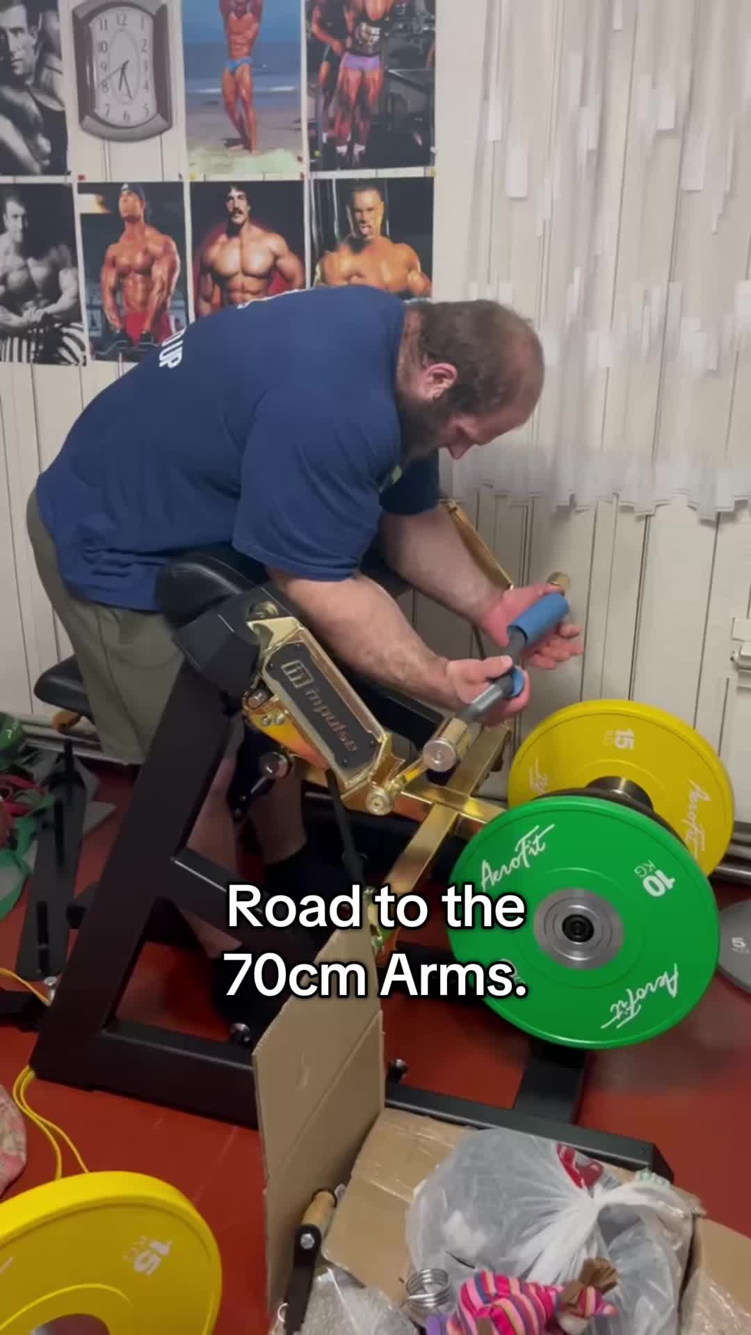 TikTok post by @smaev_official for Bucked Up. Caption reads: [...] curls at home. - Code: SMAEV1 for all....