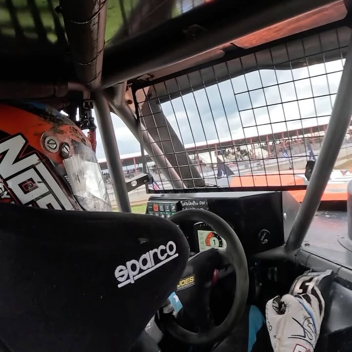 Instagram post by @ronnieanderson52 for Rugged Radios. Caption reads: Quali lap from Pro2 today! Looks like all the shop....