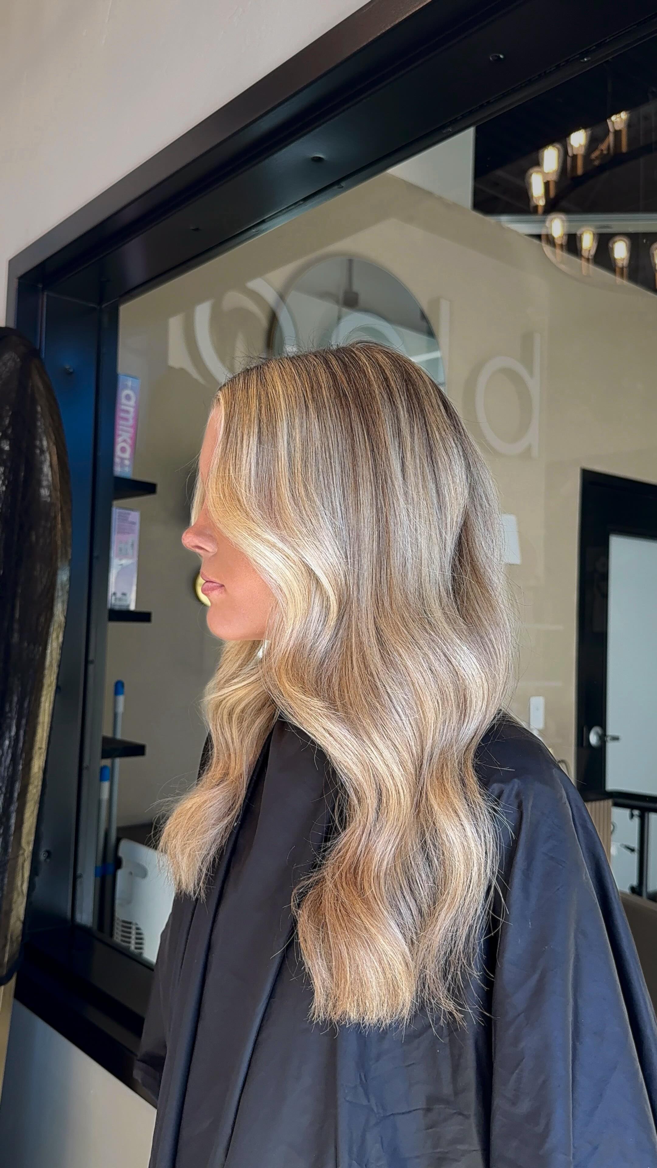 Instagram post by @prettiedbykynny for VIORI. Caption reads: [...] a bar of soap to wash your hair?

-

- 

-....