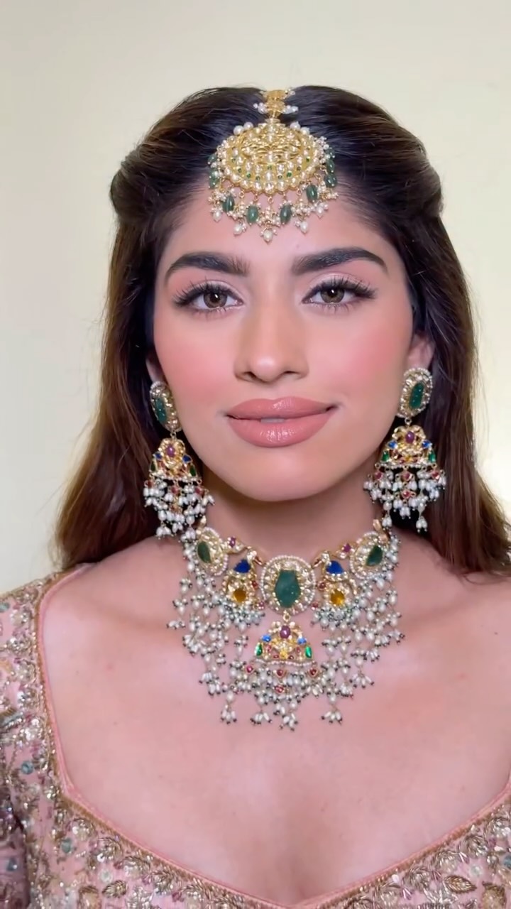 Instagram post by @samairasandhu for Colorbar Cosmetics. Caption reads: Recreate this dreamy Karva look with ColorBar....