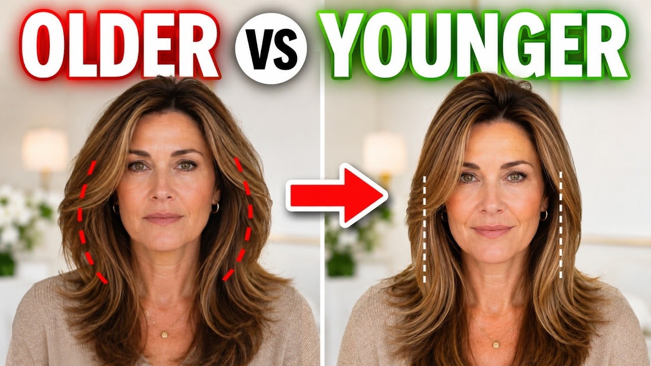YouTube post by @SheaWhitney for Linha Niina Secrets. Caption reads: These 10 Things Are Secretly Aging You….
