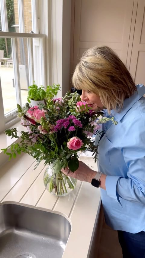 Instagram post by @ruthlangsford for Arena Flowers. Caption reads: [...] very personal to me and my family. Arena....