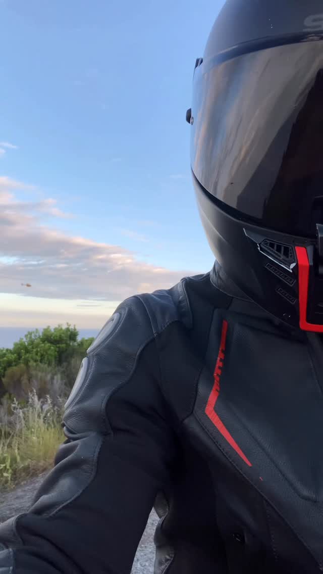 Instagram post by @daveharper14 for SHARK Helmets. Caption reads: [...] 
.
#ducati #bering #sharkhelmets #motard....